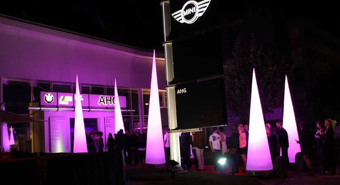 30+ Party im ahg Autohaus in Pforzheim